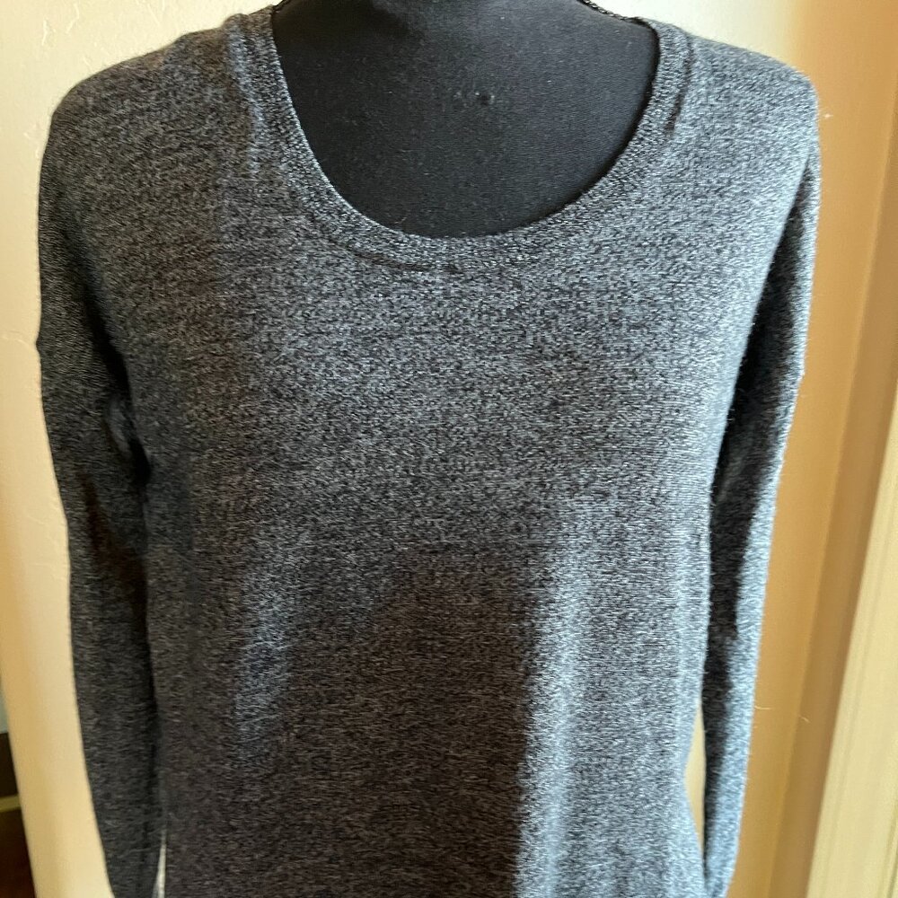 Madewell light weight black wool sweater - black  size XS